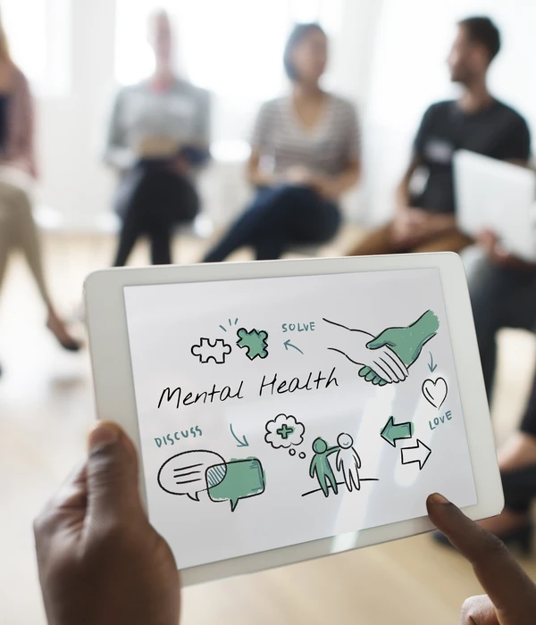 mental-health-care-sketch-diagram-page